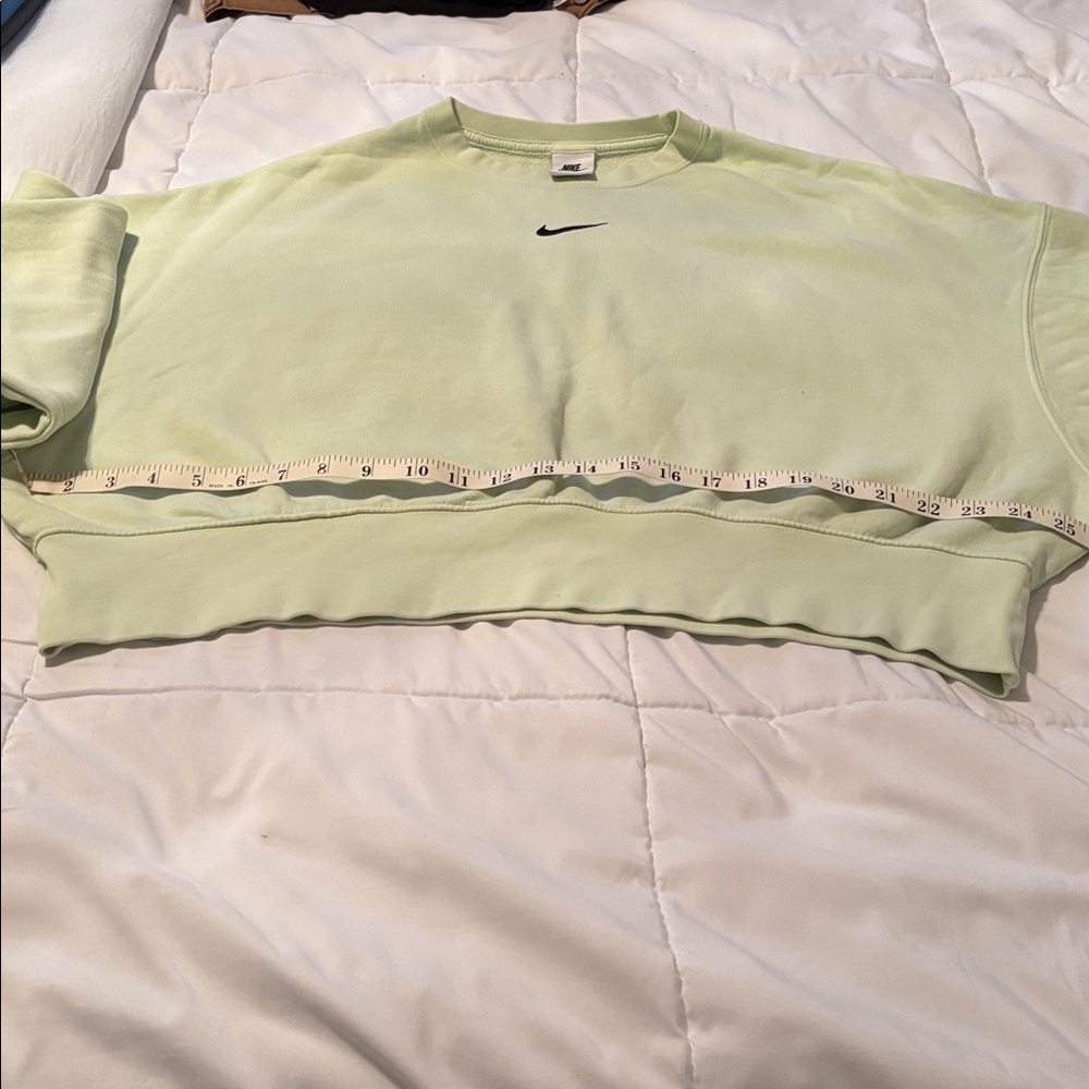 Nike Light Green Sweatshirt